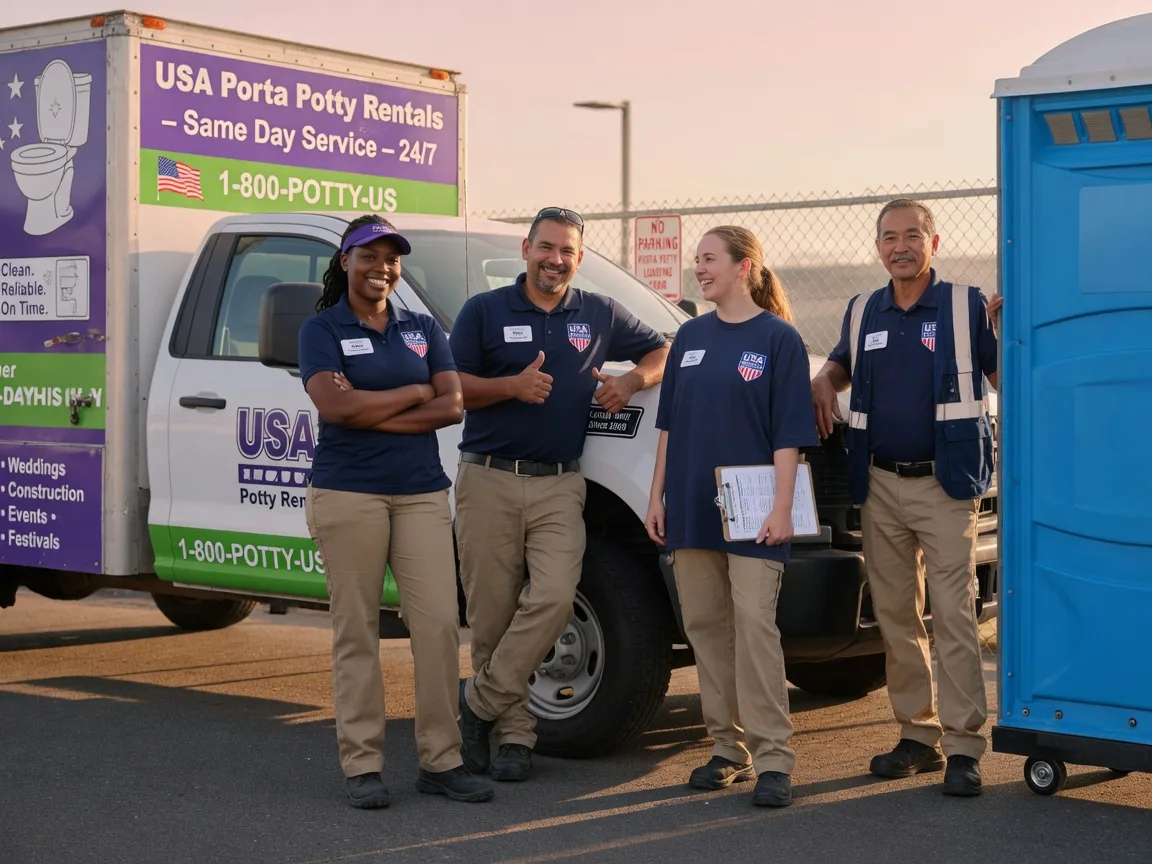Porta Potty Rental company in Nevada City, CA